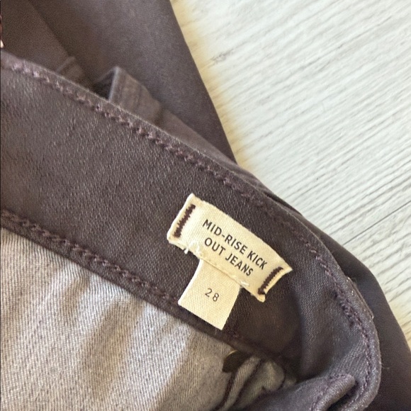 Women’s mid rise brown jeans - Picture 3 of 5